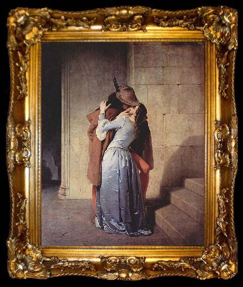 framed  Francesco Hayez The Kiss, ta009-2